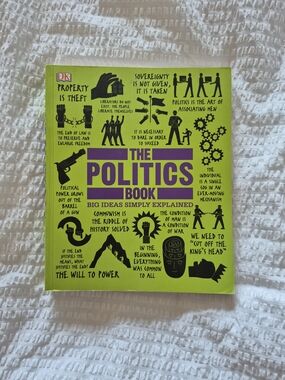 The Politics Book - (DK Big Ideas) by DK (Paperback)